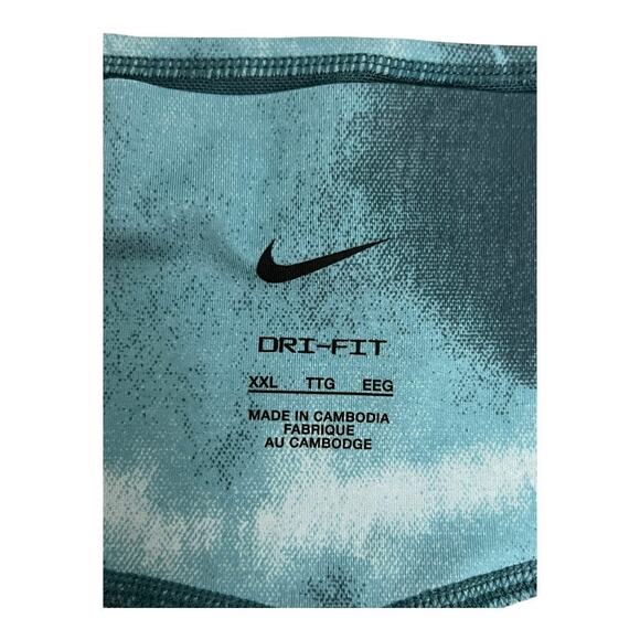 Nike XXL Dri-Fit Bike Shorts Athletic Stretchy Workout Gym Athleisure Running - Picture 3 of 3